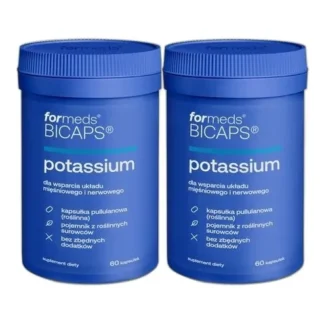 2x Formeds BICAPS POTASSIUM Cytrynian POTAS 360 mg CIŚNIENIE KRWI Mięśnie — zdjęcie 1