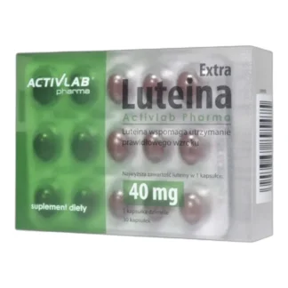 Activlab LUTEINA EXTRA 40 mg 30 kaps ZEAKSANTYNA DOBRY WZROK OCHRONA OCZU — zdjęcie 1
