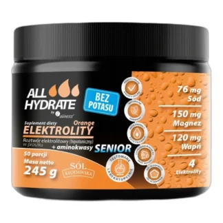 ALINESS AllHydrate ELEKTROLITY SENIOR bez POTASU + AMINOKWASY Magnez — zdjęcie 1