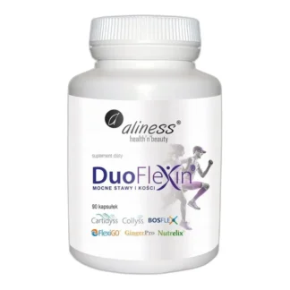 Aliness DuoFlexin KOLAGEN RYBI z Kwas Hialuronowy MOCNE STAWY KOŚCI 90 kaps — zdjęcie 1