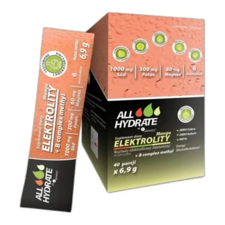 ALINESS ELEKTROLITY mango B COMPLEX methyl 40 SASZETEK Mięśnie NAWODNIENIE — zdjęcie 1