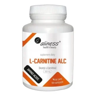 ALINESS L-KARNITYNA ALC L-CARNITINE SPALACZ TŁUSZCZU ODCHUDZANIE 100 KAPS — zdjęcie 1