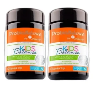 Aliness ProbioBALANCE KIDS PROBIOTYK DLA DZIECI ODPORNOŚĆ JELITA 2x 30 kaps — zdjęcie 1