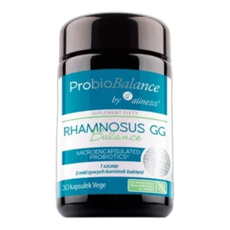 ALINESS ProbioBalance RHAMNOSUS GG BALANCE PROBIOTYK 30 kaps. ZDROWE JELITA — zdjęcie 1