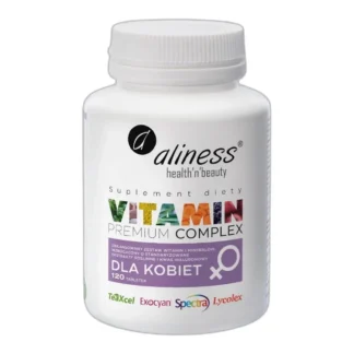 Aliness WITAMINY I MINERAŁY kompleks DLA KOBIET Kwas Hialuronowy Cynk Selen — zdjęcie 1