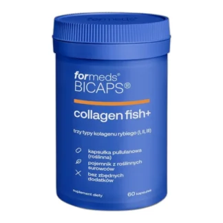 ForMeds BICAPS COLLAGEN FISH+ Kolagen rybi KOŚCI CHRZĄSTKI STAWY 60 kaps. — zdjęcie 1