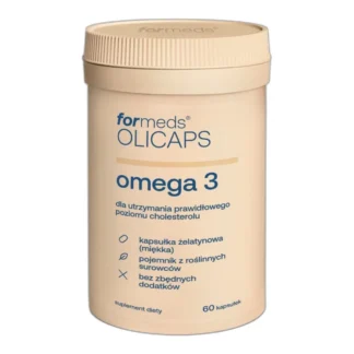 Formeds OLICAPS OMEGA-3 Kwasy EPA / DHA 60 kaps Funkcje Serca i mózgu Wzrok — zdjęcie 1
