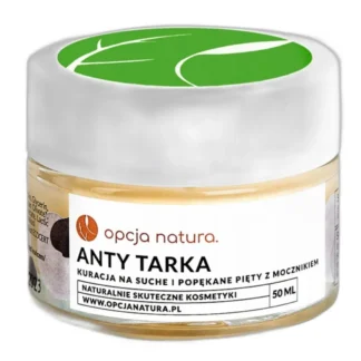 Kuracja na SUCHE I POPĘKANE PIĘTY z 30% mocznikiem ANTY TARKA Opcja natura — zdjęcie 1
