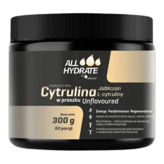 Proszek cytrulina ALLHydrate cytrulina w proszku Medicaline 300 g naturalny — zdjęcie 1