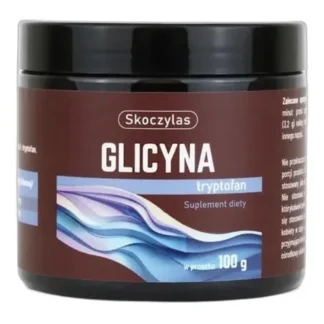 Skoczylas glicyna tryptofan 100 g proszek L-tryptofan — zdjęcie 1