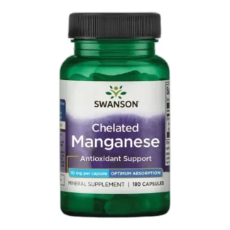 Swanson CHELAT MANGANU Albion Mangan 10mg 180kap ZMĘCZENIE Mózg Stawy KOŚCI — zdjęcie 1