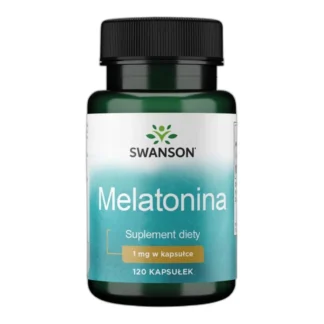 Swanson MELATONINA 1 mg 120 kap DOBRY ZDROWY SEN — zdjęcie 1