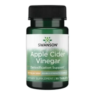 SWANSON OCET JABŁKOWY Apple Cider Vinegar 200 mg 30 tabl APETYT ODCHUDZANIE — zdjęcie 1